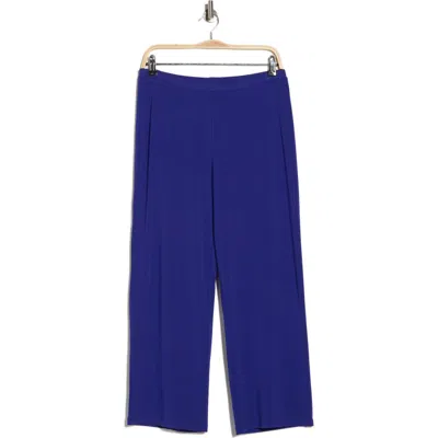 Eileen Fisher Crop Straight Leg Pants In Purple