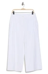 Eileen Fisher Crop Wide Leg Cotton Blend Pants