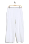 Eileen Fisher Crop Wide Leg Pants In White