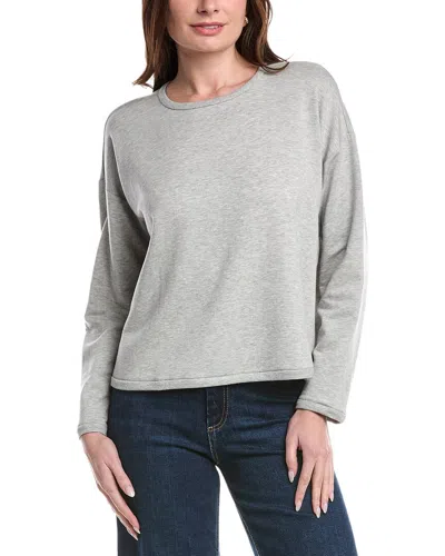 Eileen Fisher Cropped Boxy Top In Multi