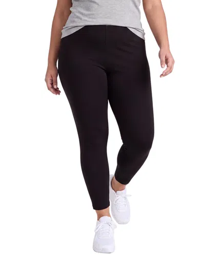 Eileen Fisher Cropped Legging In Black