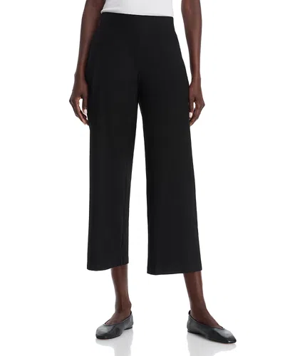 Eileen Fisher Cropped Pants In Black