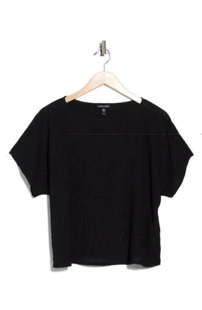 Eileen Fisher Dolman Sleeve Top In Multi