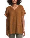 Eileen Fisher Dolman Sleeve Tunic In Brown