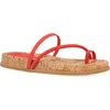 Eileen Fisher Dorado Slide Sandal In Cherry