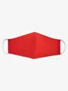 Eileen Fisher Double Layer Fine Jersey Mask In Red