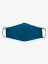 Eileen Fisher Double Layer Fine Jersey Mask In Blue