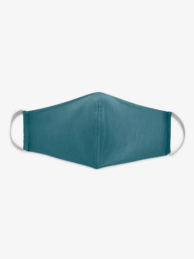 Eileen Fisher Double Layer Fine Jersey Mask In Green