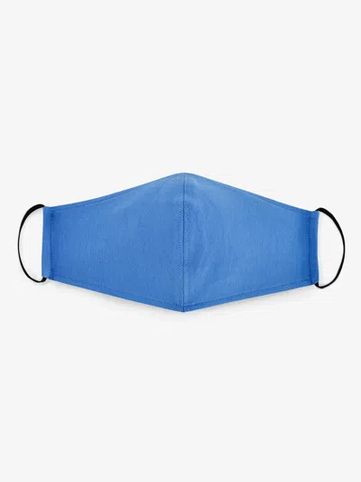 Eileen Fisher Double Layer Fine Jersey Mask In Blue