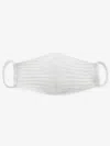 Eileen Fisher Double Layer Stretch Rib Mask In White