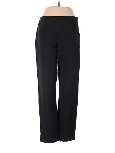 Pre-owned Eileen Fisher Dress Pants In Black