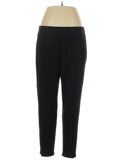 Pre-owned Eileen Fisher Dress Pants In Black