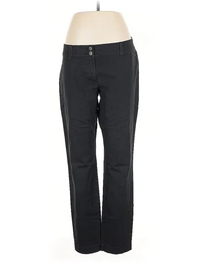 Pre-owned Eileen Fisher Dress Pants In Black