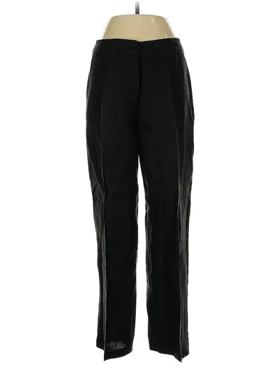 Pre-owned Eileen Fisher Dress Pants In Black