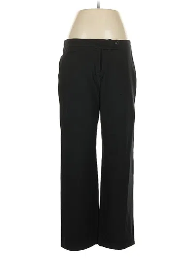 Pre-owned Eileen Fisher Dress Pants In Black