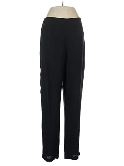 Pre-owned Eileen Fisher Dress Pants In Black