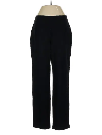 Pre-owned Eileen Fisher Dress Pants In Black