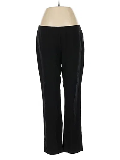 Pre-owned Eileen Fisher Dress Pants In Black