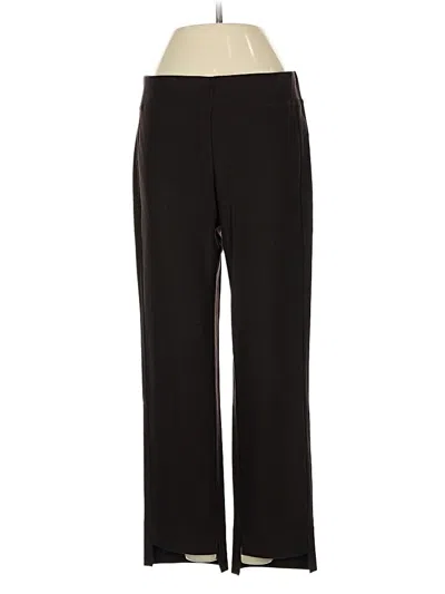 Pre-owned Eileen Fisher Dress Pants In Black