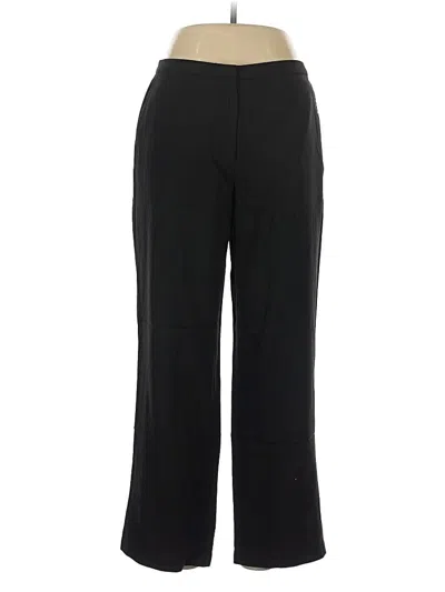 Pre-owned Eileen Fisher Dress Pants In Black