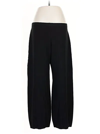 Pre-owned Eileen Fisher Dress Pants In Black