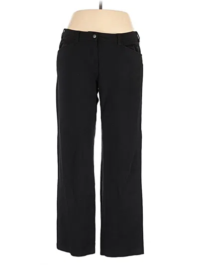 Pre-owned Eileen Fisher Dress Pants In Black