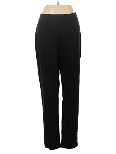 Pre-owned Eileen Fisher Dress Pants In Black