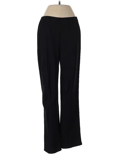 Pre-owned Eileen Fisher Dress Pants In Black