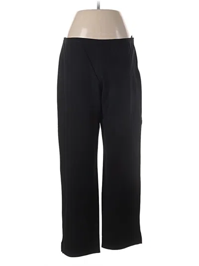 Pre-owned Eileen Fisher Dress Pants In Black