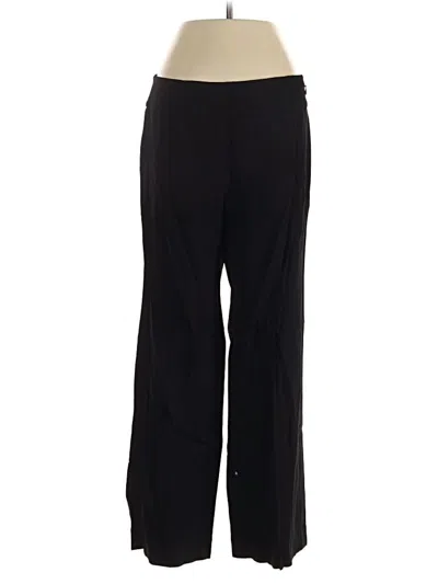 Pre-owned Eileen Fisher Dress Pants In Black