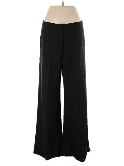 Pre-owned Eileen Fisher Dress Pants In Black