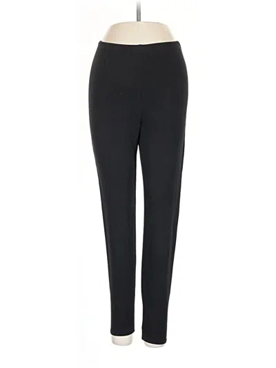 Pre-owned Eileen Fisher Dress Pants In Black