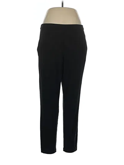 Pre-owned Eileen Fisher Dress Pants In Black
