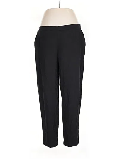 Pre-owned Eileen Fisher Dress Pants In Black