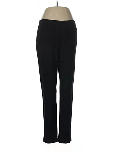 Pre-owned Eileen Fisher Dress Pants In Black