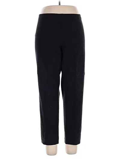Pre-owned Eileen Fisher Dress Pants In Black