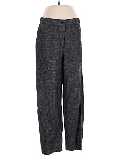 Pre-owned Eileen Fisher Dress Pants In Black
