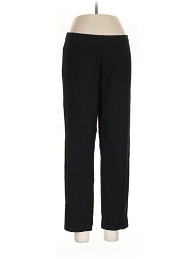 Pre-owned Eileen Fisher Dress Pants In Black