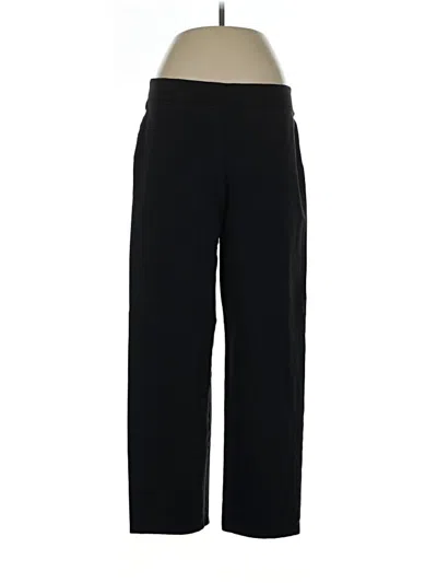 Pre-owned Eileen Fisher Dress Pants In Black