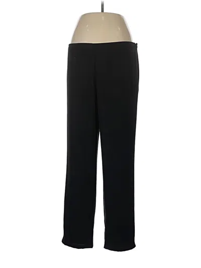 Pre-owned Eileen Fisher Dress Pants In Black