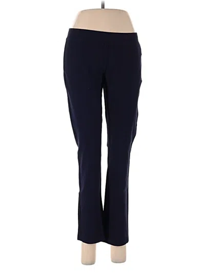 Pre-owned Eileen Fisher Dress Pants In Blue