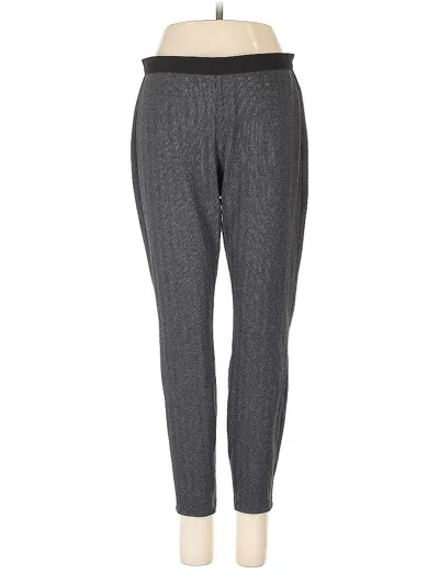 Pre-owned Eileen Fisher Dress Pants In Gray