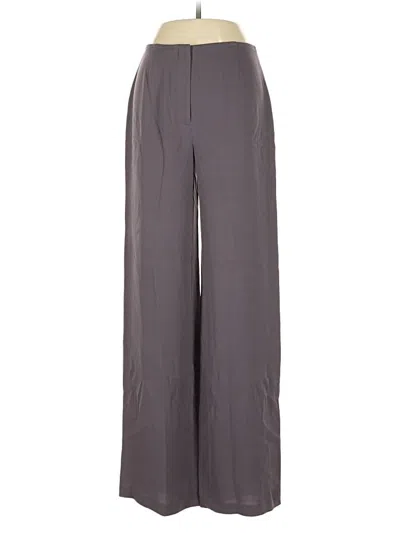 Pre-owned Eileen Fisher Dress Pants In Gray