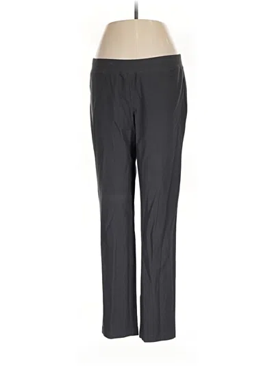 Pre-owned Eileen Fisher Dress Pants In Gray
