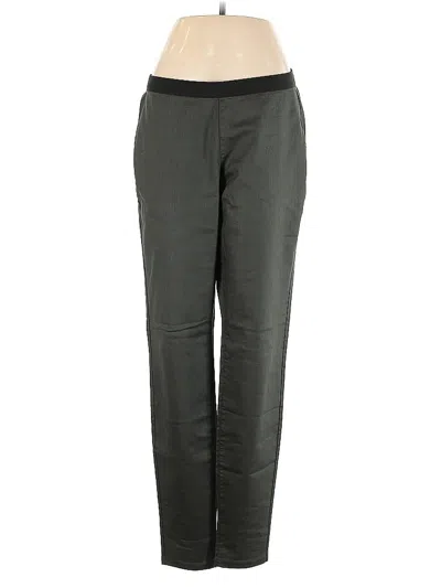 Pre-owned Eileen Fisher Dress Pants In Green