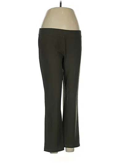 Pre-owned Eileen Fisher Dress Pants In Green
