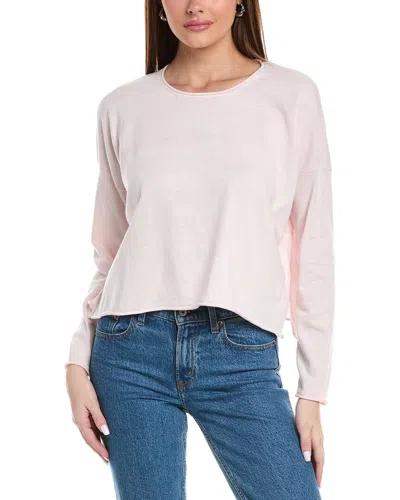 Eileen Fisher Dropped-shoulder Top In Pink