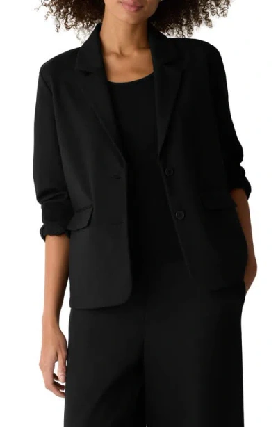 Eileen Fisher Easy Blazer In Black