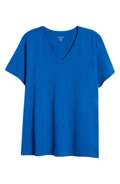 Eileen Fisher Easy V-neck Organic Cotton T-shirt