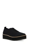 Eileen Fisher Edna Knit Wedge Oxford In Black